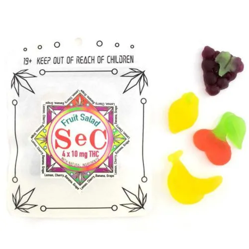 Fruit Salad THC Gummies - SeC