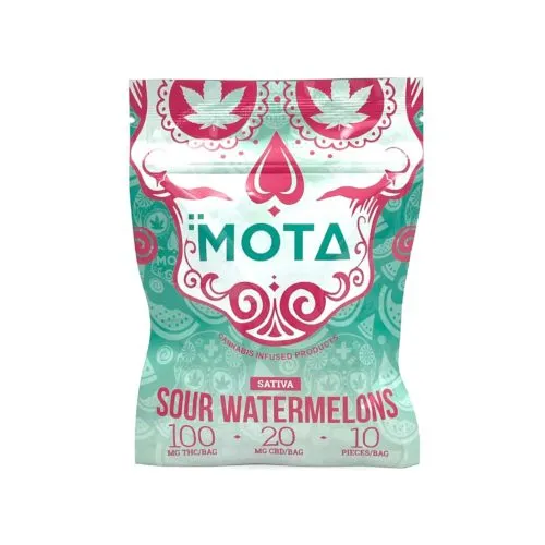 MOTA Sativa THC Watermelon Gummies