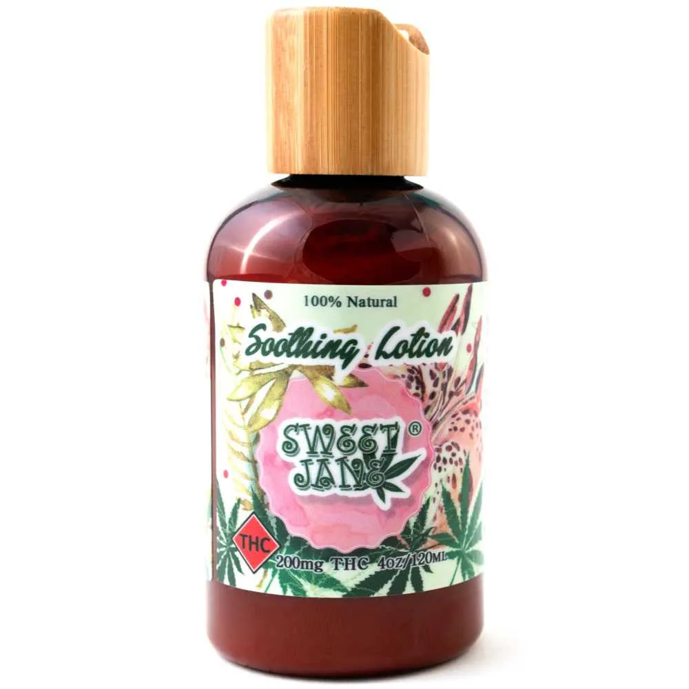 SOOTHING THC Lotion - Sweet Jane