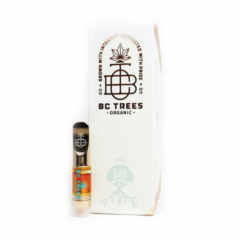 Organic CBD Vape Cartridges - BC Trees