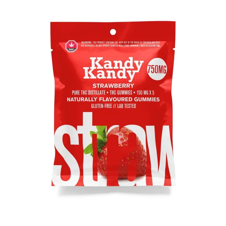 Strawberry THC Gummies - Kandy Kandy