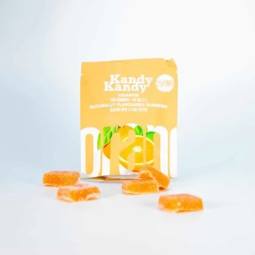 Orange Full-Spectrum CBD Gummies - Kandy Kandy
