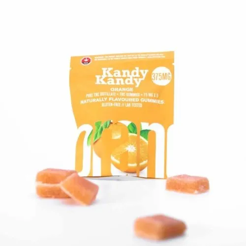 Orange THC Gummies - Kandy Kandy