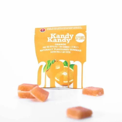 Orange THC Gummies - Kandy Kandy