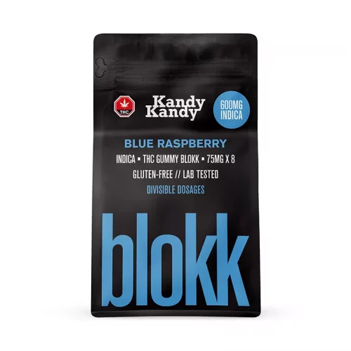 Indica THC Gummy Blokks - Kandy Kandy