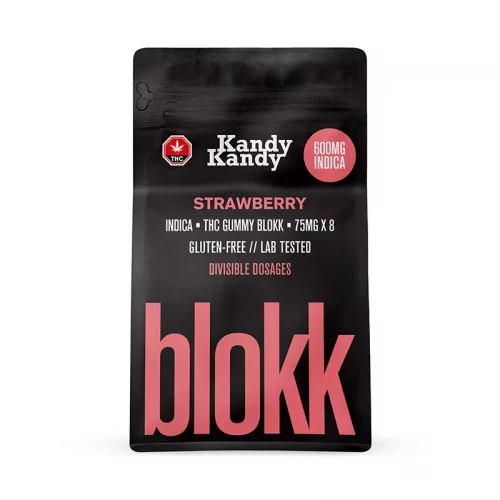 Indica THC Gummy Blokks - Kandy Kandy